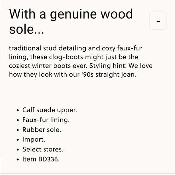 J. Crew Faux Fur Lined Clog Pecan Boots In Suede With Stud Detail - Picture 13 of 14